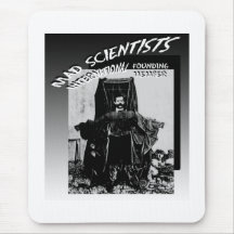 Mad Scientists International-Super Birdman Mouse Pad