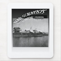 Mad Scientists International-Winan Cigar Ship Mouse Pad