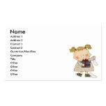 mad tot getting socks for christmas business card
