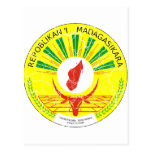 Madagascar Coat Of Arms Postcard