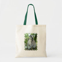 Madagascar Lemur Small Tote Bag