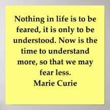 madam marie curie quote posters