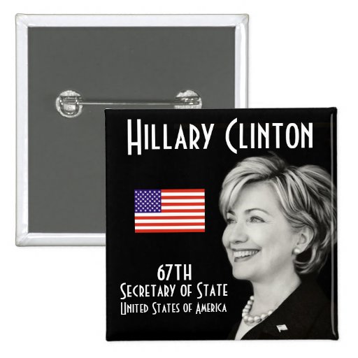 Madam Secretary (Square) Button