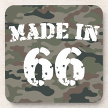 Made In 1966 Drink Coasters