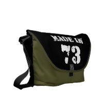 Made In 1973 Messenger Bags