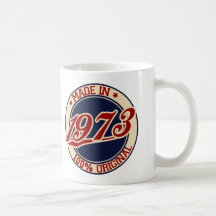 Made In 1973 Mug