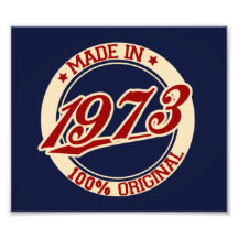 Made In 1973 Photograph