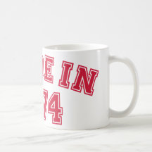 Made in 1974 coffee mugs