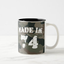 Made In 1974 Mugs