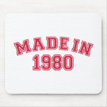 Made in 1980 mouse pads