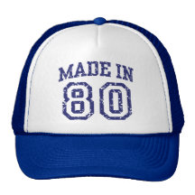 Made in 80 mesh hats