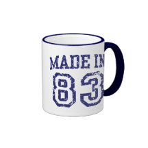 Made in 83 mugs
