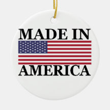 MADE IN AMERICA ORNAMENT