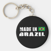 Made in Brazil Keychain