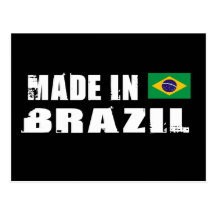 Made in Brazil Post Card