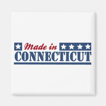 Made In Connecticut Refrigerator Magnets