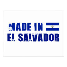 Made in El Salvador Post Card