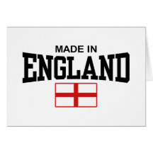 Made In England Greeting Card