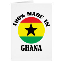 Made In Ghana Greeting Cards