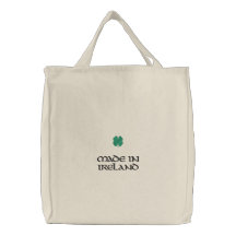 Made in Ireland Shamrock Bag