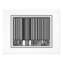 Made In Scotland Personalized Invitations
