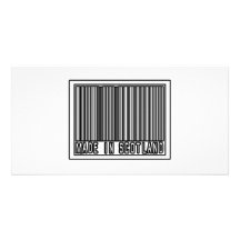 Made In Scotland Personalized Photo Card