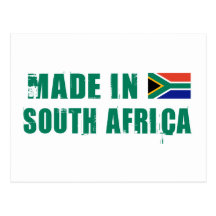 Made in South Africa Post Cards