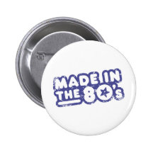 Made In The 80's Pin