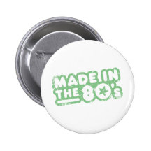 Made In The 80's Pins
