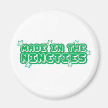 Made In The Nineties Refrigerator Magnets