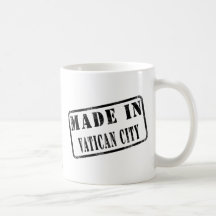 Made in Vatican City Coffee Mugs