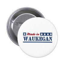Made in Waukesha Pinback Button