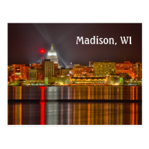 Madison, Wisconsin Postcards