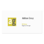 Madison XI-C Business Card Templates