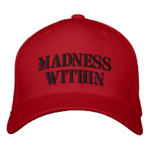 Madness Lid Embroidered Baseball Cap