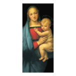 Madonna And Child, Madonna del Granduca by Raphael Rack Card Template