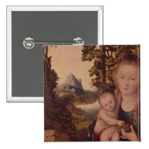 Madonna and Child Pinback Buttons