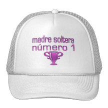 Madre Soltera  Número 1 Mesh Hats