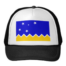 Magallanes, Chile, Antarctica flag Trucker Hats