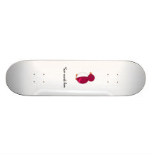 Magenta pink penguin skateboards
