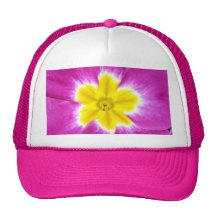 Magenta Primrose Cap Hat