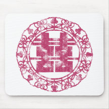 Magenta Shuan Xi Mouse Pads