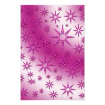 Magenta suns seamless pattern art photo