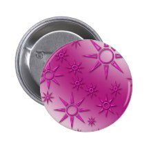 Magenta suns seamless pattern pins