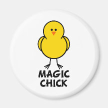 Magic Chick Fridge Magnet