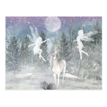 magic fairies postcard