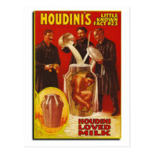 Magic - Houdini Postcard