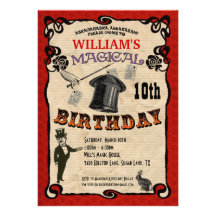 Magic Party Invitation