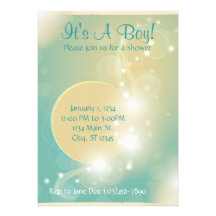 Magical Baby Shower Invitation