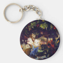 Magical Fairy Fantasy Painting: The Fairy Bower Key Chains